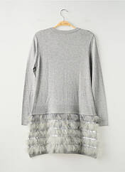 Robe pull gris MAYORAL fille seconde vue