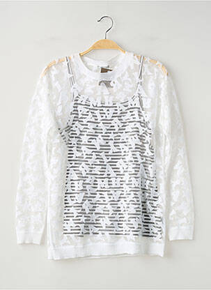 Top blanc MAYORAL fille