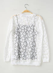 Top blanc MAYORAL fille seconde vue