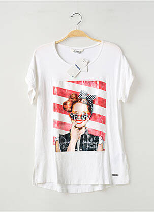 Top blanc MAYORAL fille