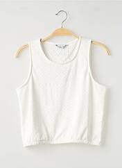 Top blanc TIFFOSI fille seconde vue