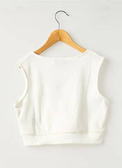 Top blanc TIFFOSI fille seconde vue