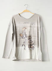 Top gris MAYORAL fille seconde vue