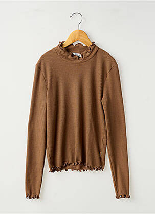Top marron TIFFOSI fille
