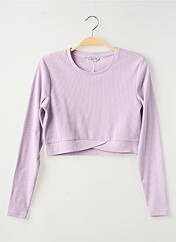 Top violet TIFFOSI fille seconde vue