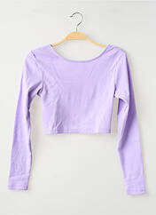 Top violet TIFFOSI fille seconde vue