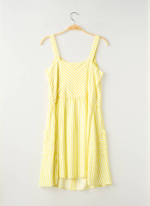 Robe mi-longue fines bretelles fines bretelles jaune NAME IT fille