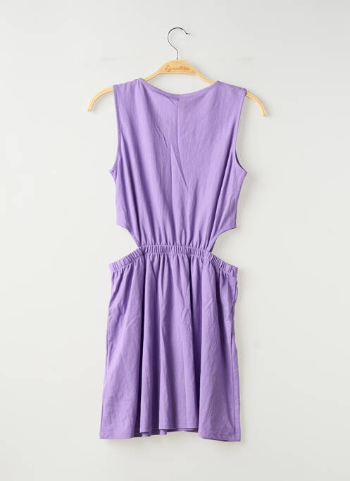 Robe mi-longue sans manche sans manche violet TIFFOSI fille
