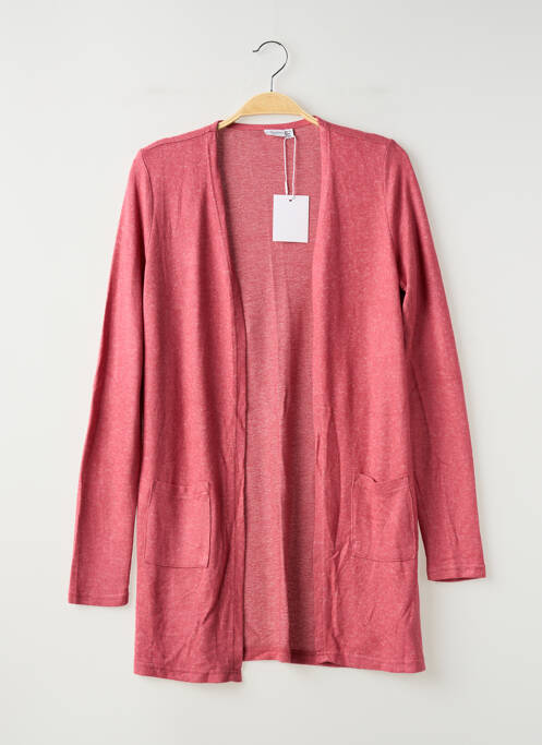 Gilet manches longues manches longues rose NAME IT fille
