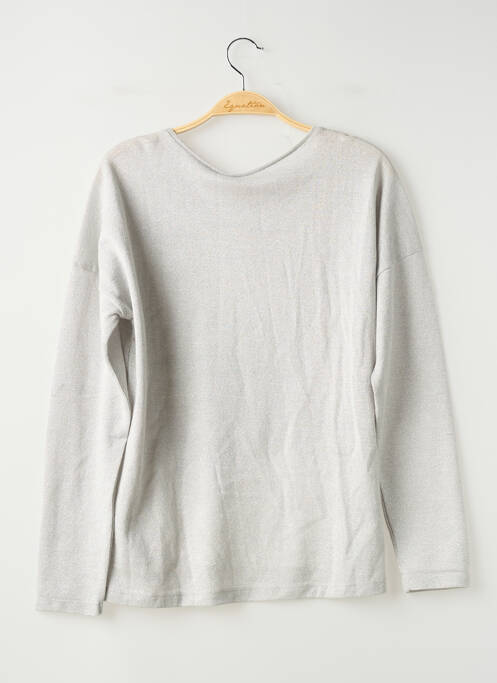 Top imprimé fantaisie manches longues gris MAYORAL fille