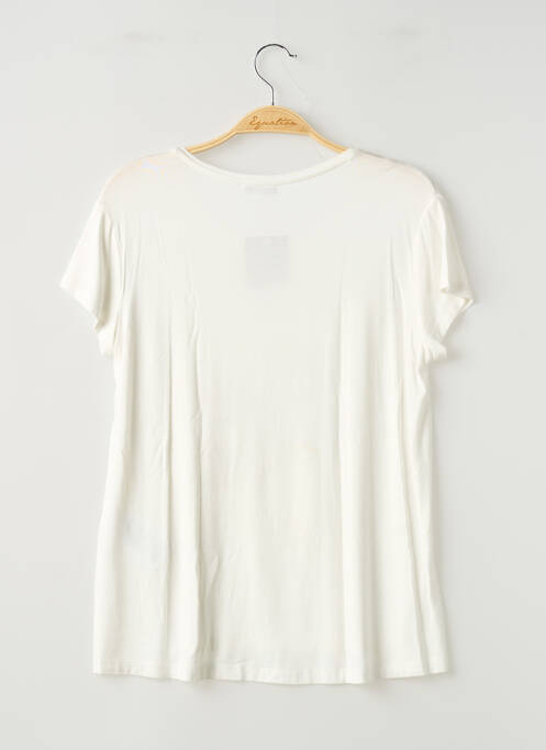 Top coupe droite manches courtes blanc MAYORAL fille