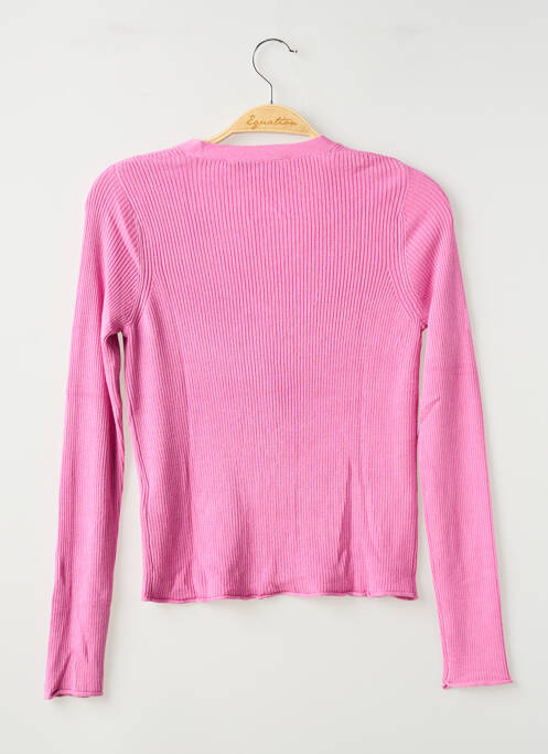 Gilet manches longues manches longues rose TIFFOSI fille