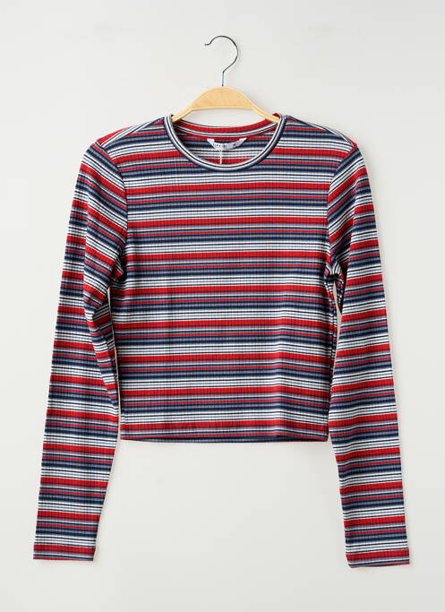 Top imprimé fantaisie manches longues gris TIFFOSI fille