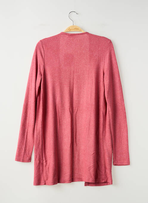 Gilet manches longues rose NAME IT fille