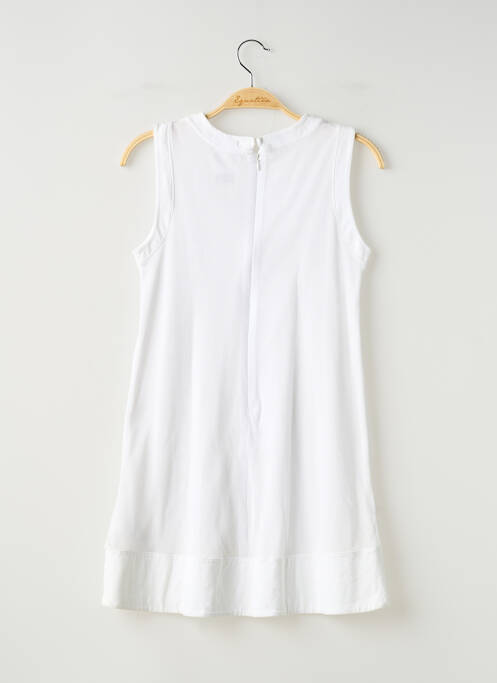 Robe mi-longue blanc MAYORAL fille