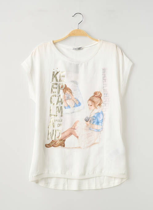 Top blanc MAYORAL fille