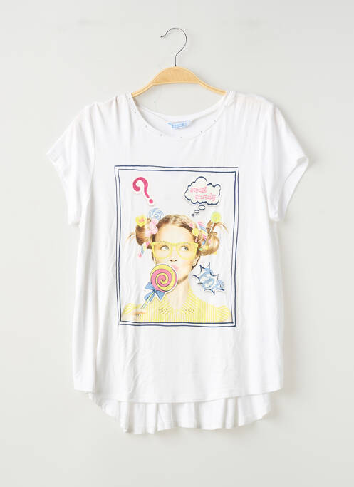 Top blanc MAYORAL fille