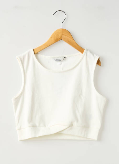 Top blanc TIFFOSI fille
