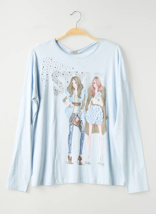 T-shirt bleu MAYORAL fille