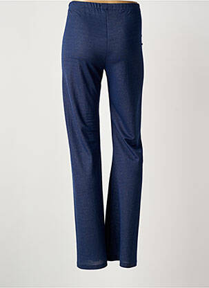 Pantalon slim taille haute taille haute bleu IL QUARTO STILE femme