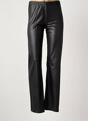 Pantalon slim taille haute taille haute noir IL QUARTO STILE femme