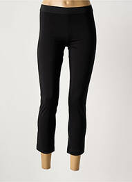 Legging taille haute taille haute noir IL QUARTO STILE femme