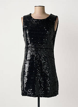 Robe courte sans manche sans manche noir IL QUARTO STILE femme