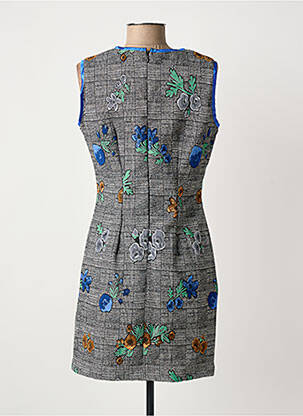 Robe courte sans manche sans manche bleu IL QUARTO STILE femme