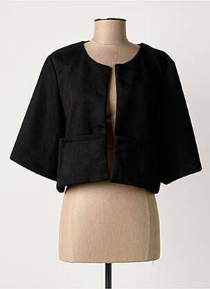 Boléro coupe cintrée noir IL QUARTO STILE femme