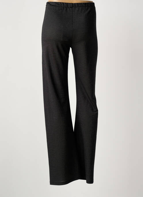 Pantalon slim taille élastique taille haute noir IL QUARTO STILE femme
