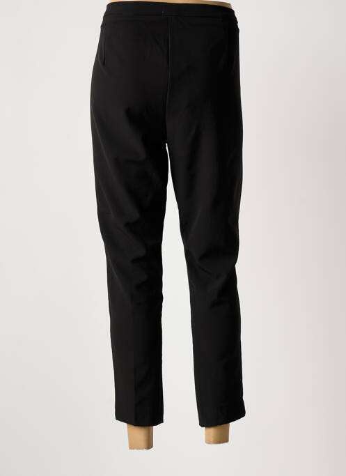 Pantalon 7/8 taille haute taille haute noir IL QUARTO STILE femme