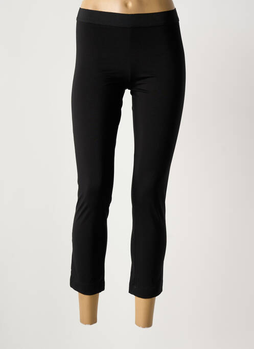 Legging taille haute taille haute noir IL QUARTO STILE femme