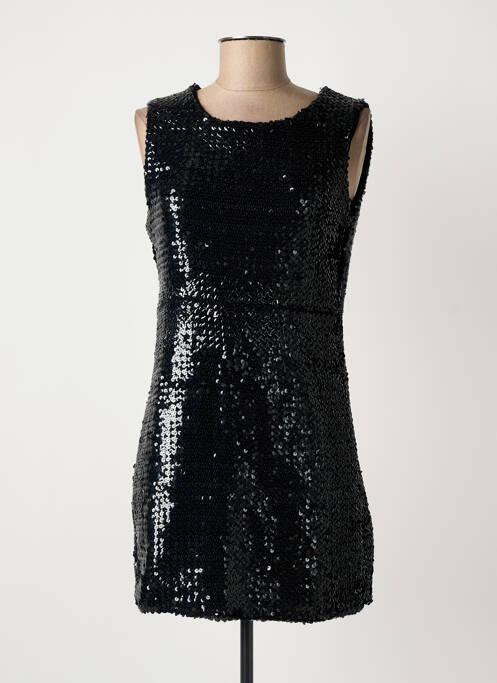 Robe courte sans manche sans manche noir IL QUARTO STILE femme