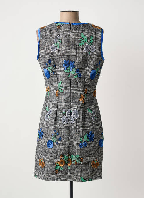 Robe courte sans manche sans manche bleu IL QUARTO STILE femme