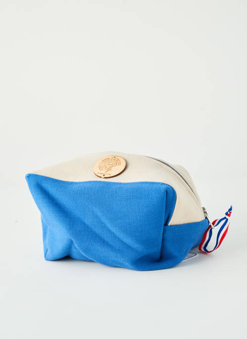Trousse fermeture zippée bleu IL QUARTO STILE femme