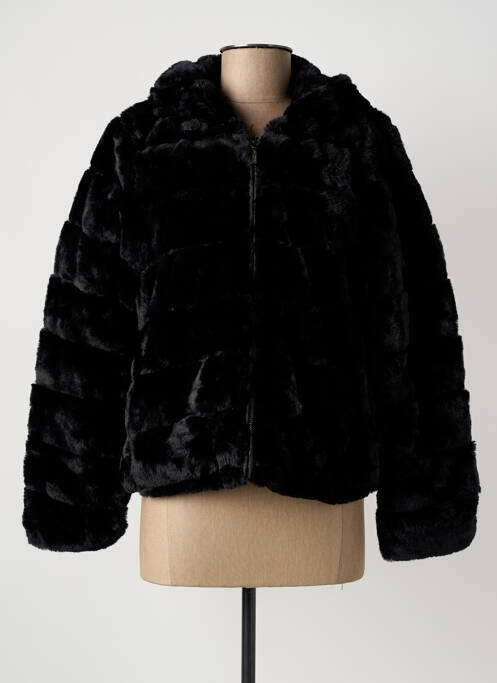 Manteau court noir TRUSSARDI JEANS femme