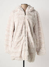 Manteau long a capuche a capuche beige TRUSSARDI JEANS femme