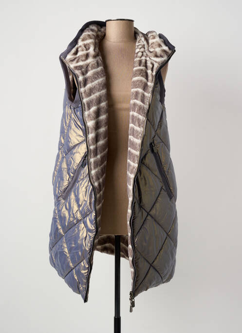 Doudoune gris TRUSSARDI JEANS femme