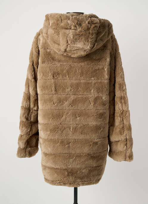 Manteau long marron TRUSSARDI JEANS femme