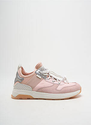 Baskets fermeture lacets bout rond rose PALLADIUM fille