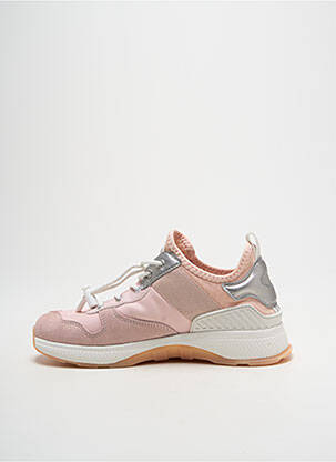 Baskets fermeture lacets bout rond rose PALLADIUM fille
