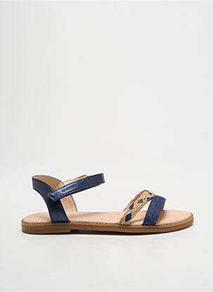 Sandales/nu pieds chiquet chiquet bleu GEOX fille