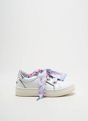 Baskets blanc MELANIA fille