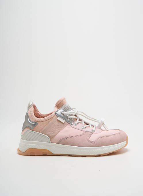 Baskets fermeture lacets bout rond rose PALLADIUM fille