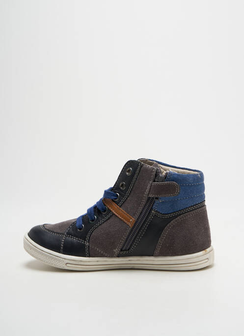 Baskets bout rond bout rond bleu MOD8 garcon
