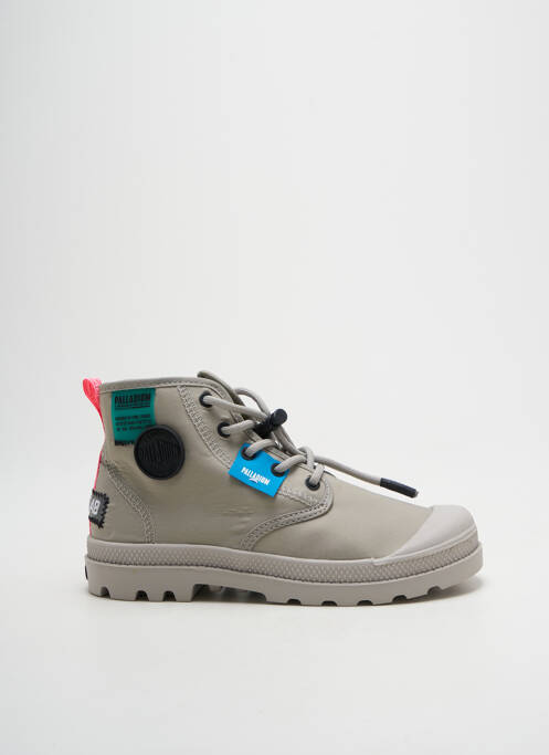 Baskets gris PALLADIUM garçon