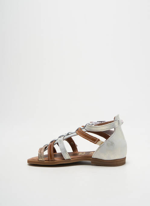 Sandales/Nu pieds argent BELLAMY fille