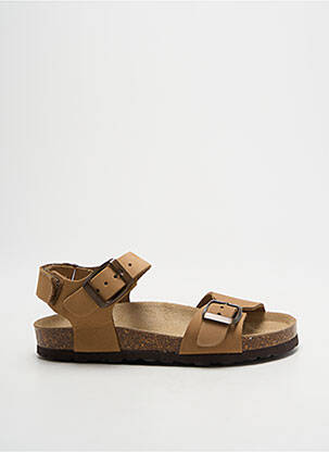Sandales/nu pieds type de semelle anatomique bout ouvert beige REQINS garçon