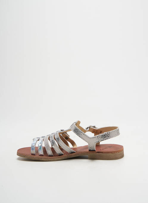 Sandales/Nu pieds argent GBB fille