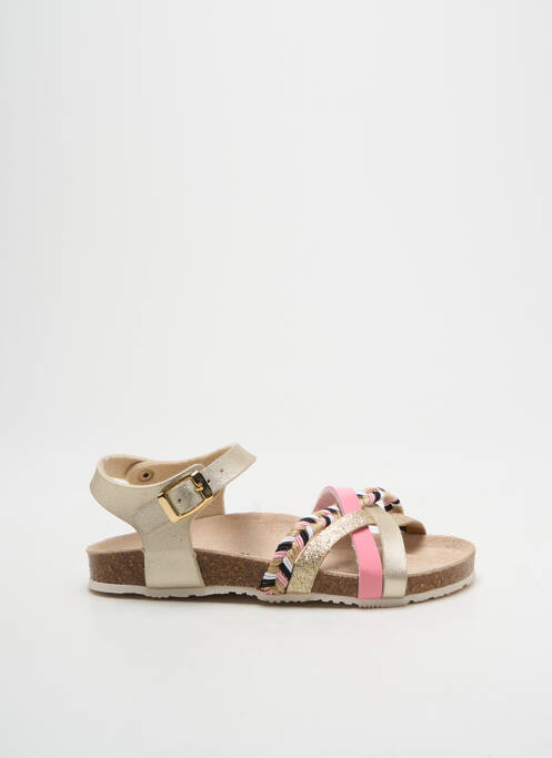 Sandales/Nu pieds or REQINS fille